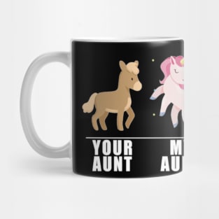 Your Aunt My Aunt Unicorn- Mug